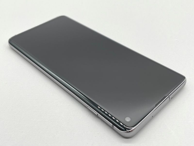 Galaxy S10 プリズムブラック　カバー・フィルム付 中古】GALAXY S10 128GB プリズムブラック SCV41 auロック解除