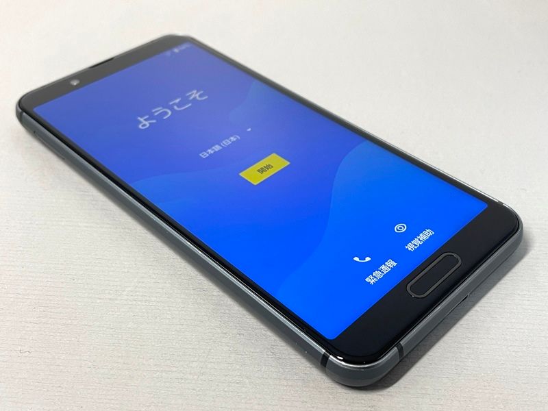 ムスビー｜☆良品中古☆SH-02M AQUOS sense3 ブラック 822568