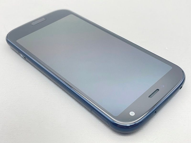 ムスビー｜☆新品同様☆F-52B らくらくスマートフォン ネイビー 350064