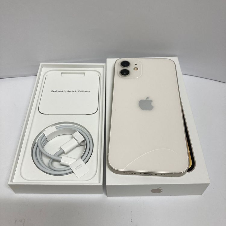 ����󥯡�iPhone 12 64GB ����87�� �ۥ磻�� �����񥹥ԡ���ȯ����7002