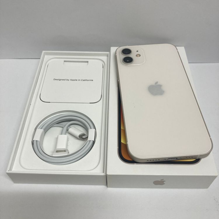 中古良品美品☆iPhone 12 64GB 〇 SIMフリー 電池81%◆送料無料◆7335