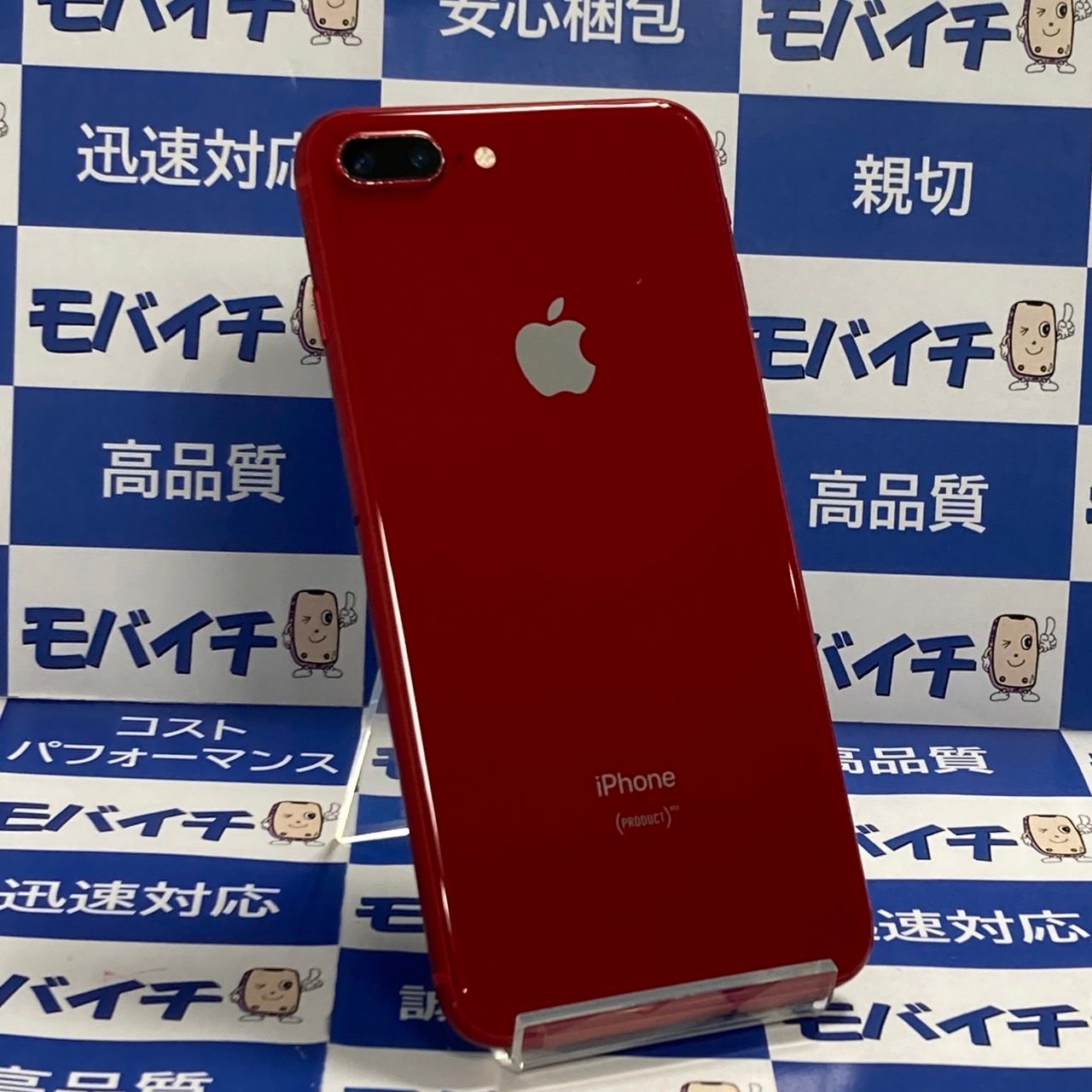 ムスビー｜モバイチ☆iPhone8Plus 64GB レッド SIMフリー 電池100 