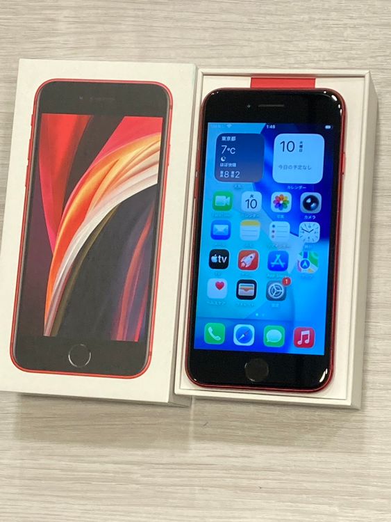 ��iPhone SE2 64GB SIM�ե꡼ (PRODUCT)RED �����񥹥ԡ���ȯ��