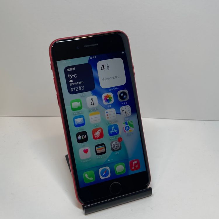 ��Х�����iPhone SE2 64GB AU��SIM�ե꡼ ��Ţ���������̵��