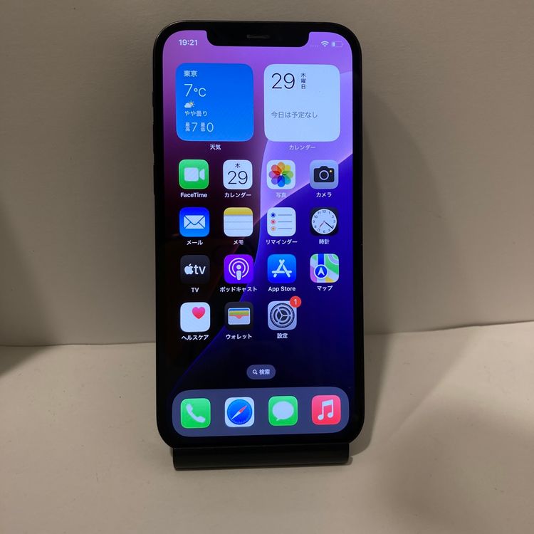 �������ʥե륻�åȡ�iPhone 12 128GB SIM�ե꡼ �֥�å� �����񥹥ԡ���ȯ��