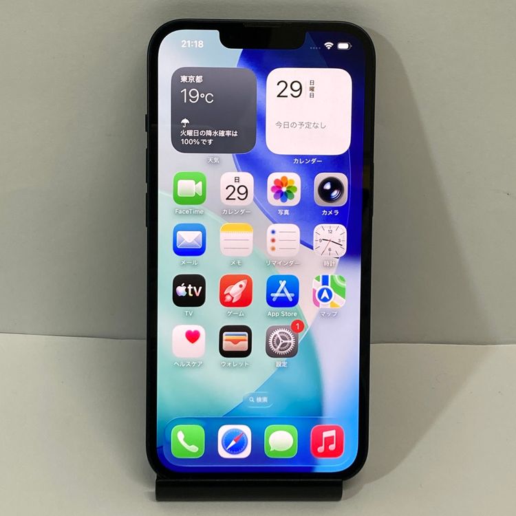 �������ʡ�iPhone 13 128GB SIM�ե꡼ �ߥåɥʥ��� �����񥹥ԡ���ȯ����0672