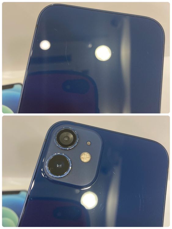 訳あり品☆iPhone 12mini 128GB SIMフリー ブルー ◆全国送料無料◆6058