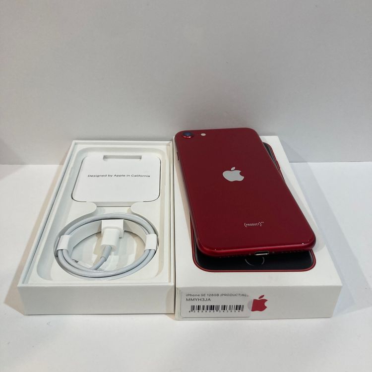 中古品☆iPhone SE3 128GB SIMフリー レッド ★全国送料無料