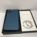 中古良品☆iPhone 12ProMax 128GB SIMフリー ブルー ◆全国送料無料◆5103