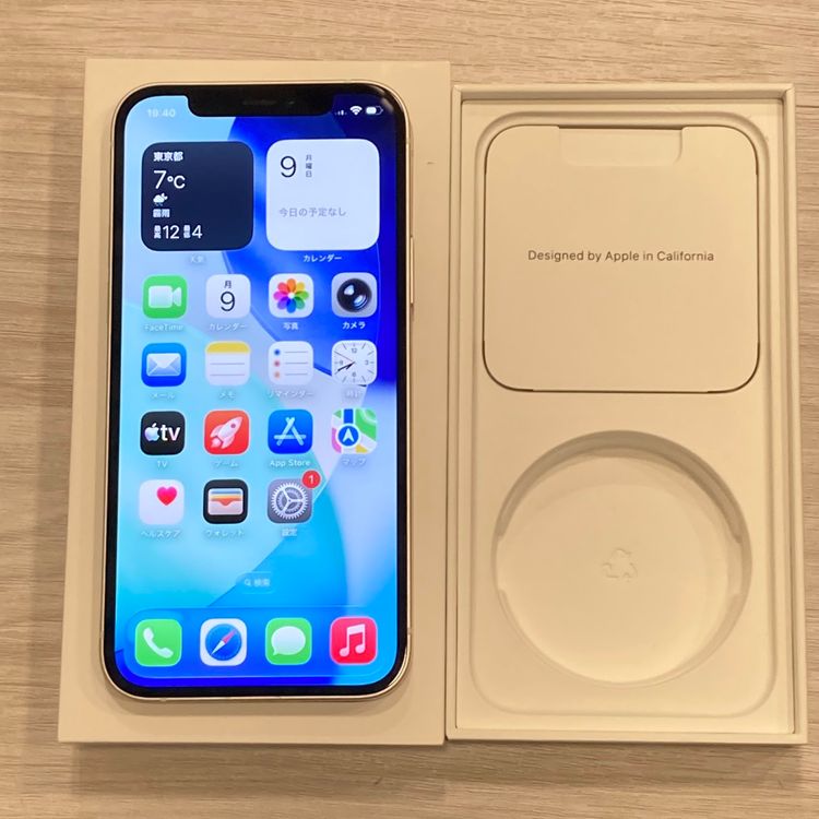 ��Х�����iPhone 12 128GB SIM�ե꡼ �ۥ磻�� �����񥹥ԡ���ȯ��