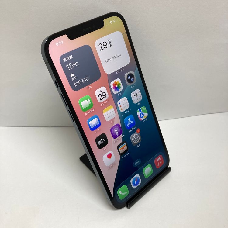 ʡiPhone 12ProMax 128GB SIMե꡼ ֥롼 ̵5103