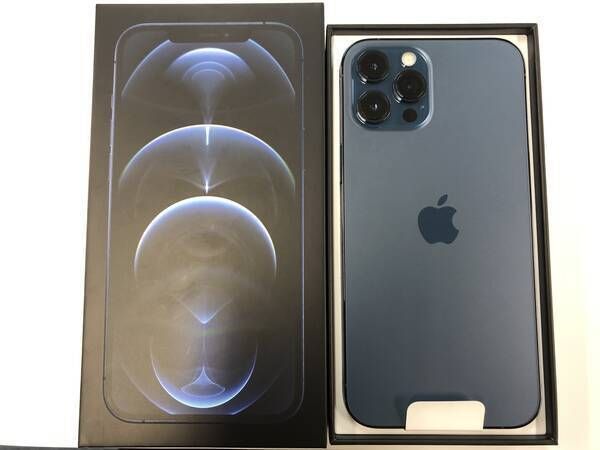 ムスビー｜新品未使用☆au iPhone12ProMax 256GB ブルー【iPhone12 Pro 