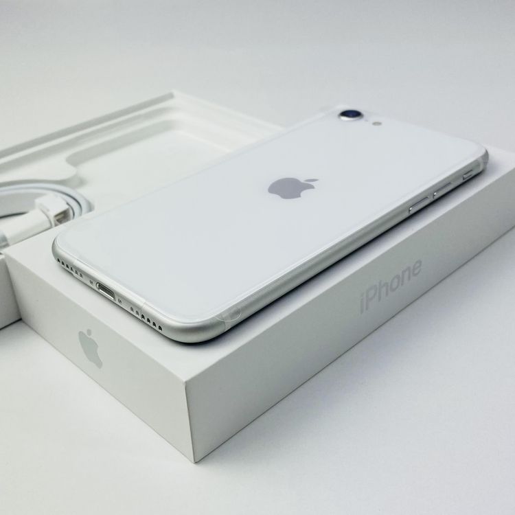 ムスビー｜iPhoneSE2 White 64gb [SIMロック解除済品] SS未使用品 
