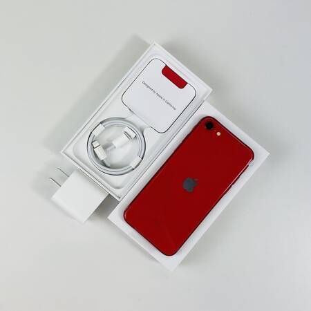 ムスビー｜【超お得！付属品付き】iPhoneSE2 Red [SIMロック解除済品 