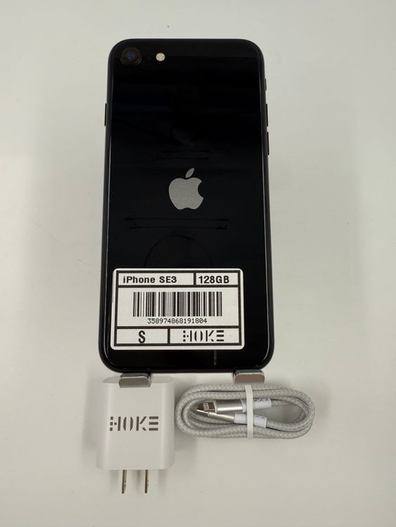 iPhone SE 3塡128GB Хåƥ꡼100% ֹM-18-04