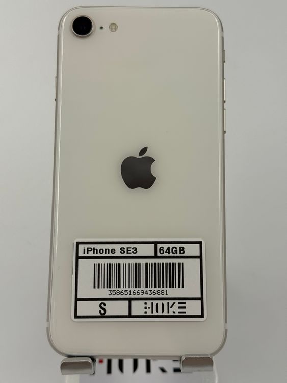 iPhone SE 3塡64GB Хåƥ꡼100% ֹM-68-81