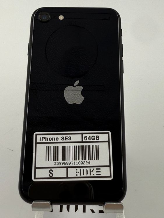 iPhone SE 3塡64GB Хåƥ꡼100% ֹM-02-24