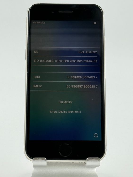 iPhone SE��3��128GB�Хåƥ꡼100%�����ֹ�M-6291