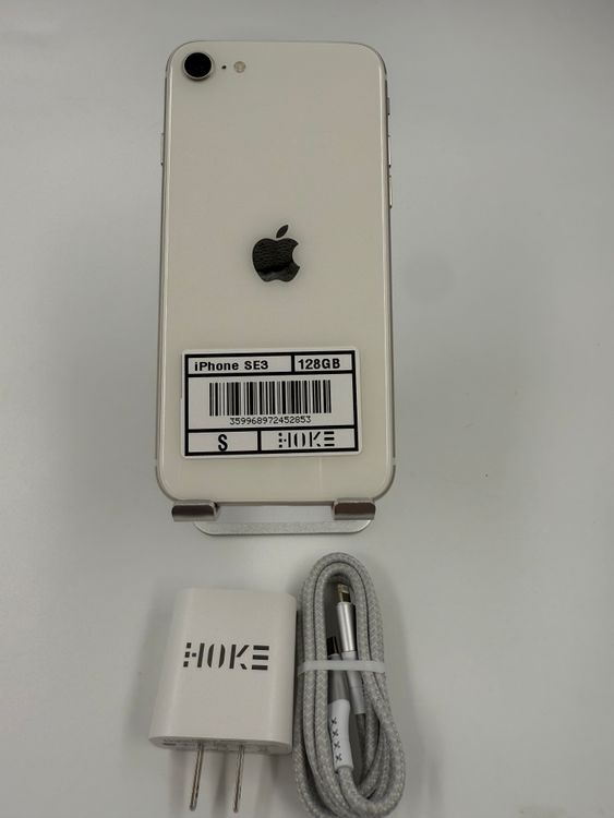 iPhone SE 3 128GB Хåƥ꡼100% ֹM-28-53