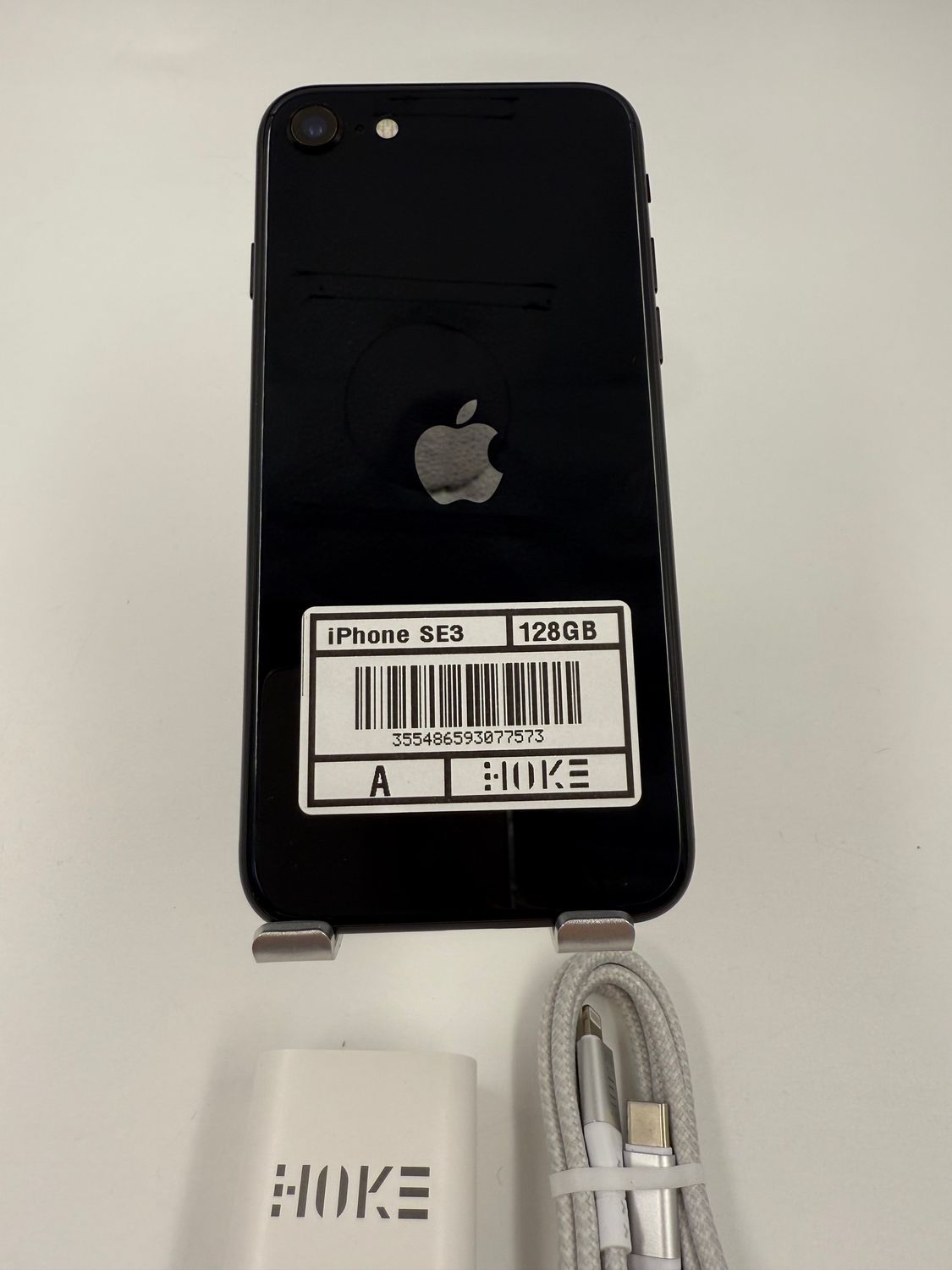 iPhoneSE 第3世代 バッテリー100% 交換品128GB ミッドナイト ムスビー｜iPhone SE 第3世代 128GB バッテリー100% 管理番号M