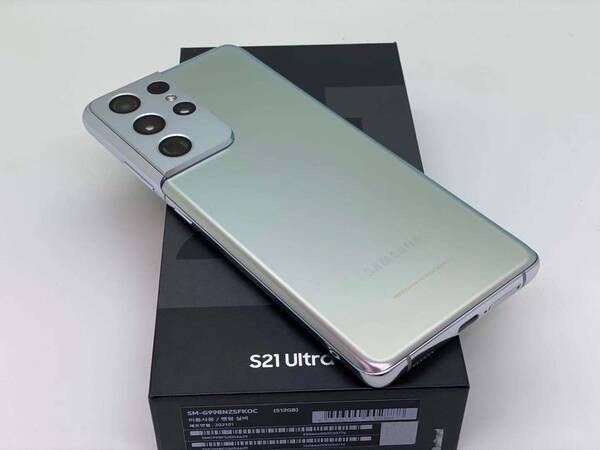 ムスビー｜512GB galaxy S21 Ultra 5G シルバー SIMフリー【Galaxy S21 