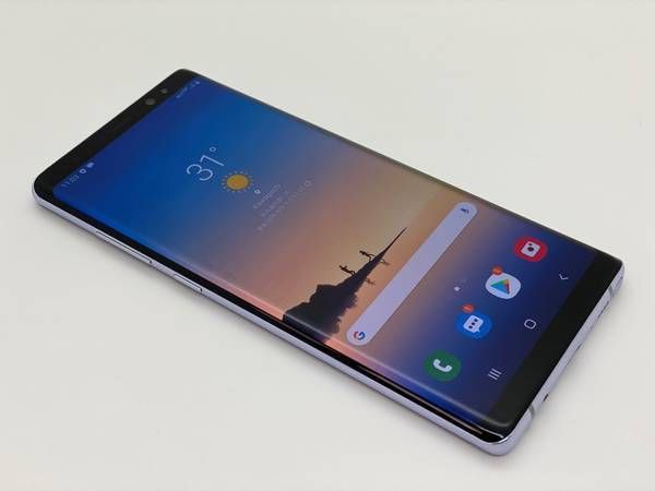ムスビー｜SIMフリー galaxy note8 64GB オーキッドグレイ【GALAXY  