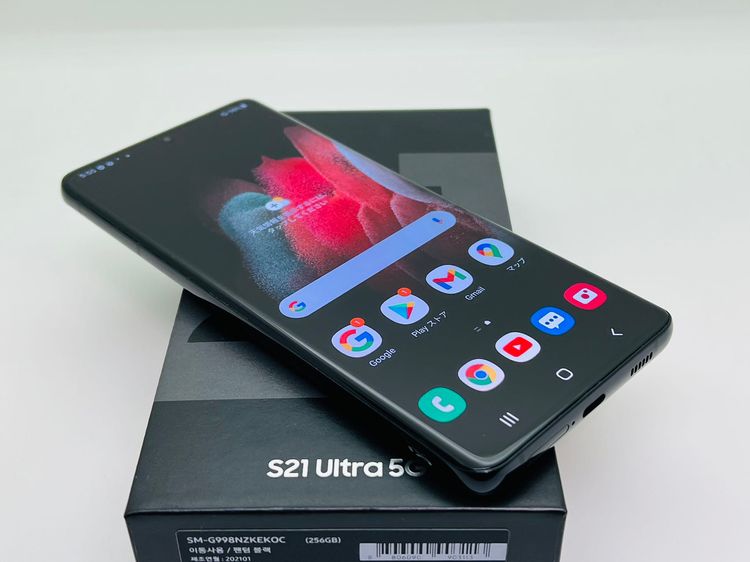 ムスビー｜美品 galaxy S21 Ultra 5G 256GB ブラック SIMフリー  