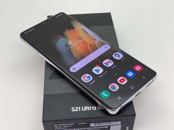 ムスビー｜512GB galaxy S21 Ultra 5G シルバー SIMフリー【Galaxy S21 