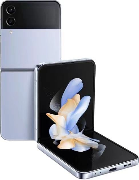 ムスビー｜Galaxy Z Flip4 5G 256GB ライトブルー SIMフリー【Galaxy Z 