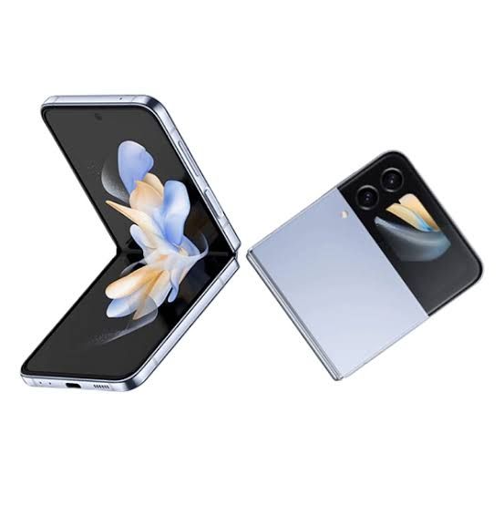ムスビー｜Galaxy Z Flip4 5G 256GB ライトブルー SIMフリー【Galaxy Z 