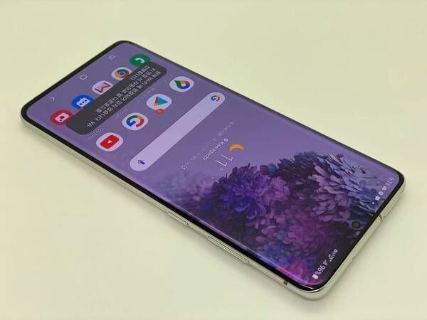 ムスビー｜galaxy S20+ plus 256GB ホワイト SIMフリー【Galaxy S20+  