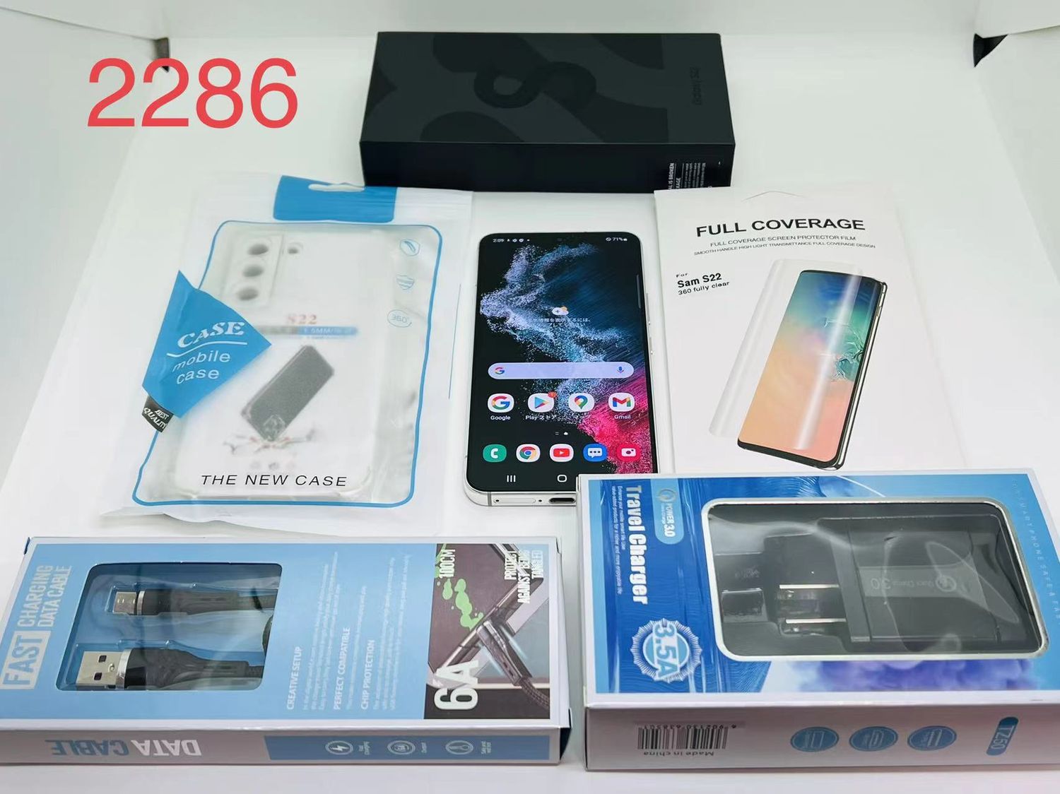 ムスビー｜美品 Galaxy S22 5G 256GB ホワイト SIMフリー【Galaxy S22 