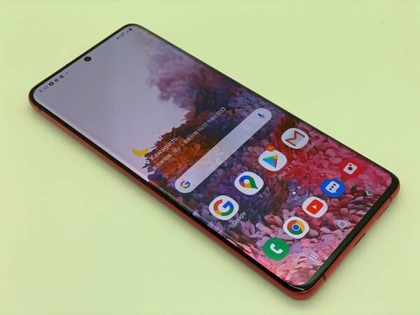ムスビー｜galaxy S20+ plus 256GB レッド SIMフリー【Galaxy S20+ 5G  