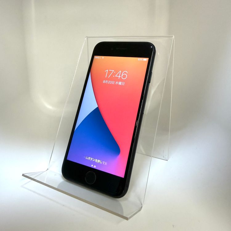 ư���ɹ��� iPhone 7 128GB �֥�å� SIM�ե꡼ ����87%