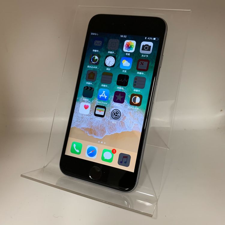 ư���ɹ��� iPhone 6s 32GB ���ڡ������쥤 SIM�ե꡼ ����95%
