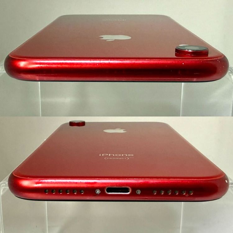 訳あり! iPhone XR 128GB RED SIMフリー 電池78% 【アップルバイヤーズ】