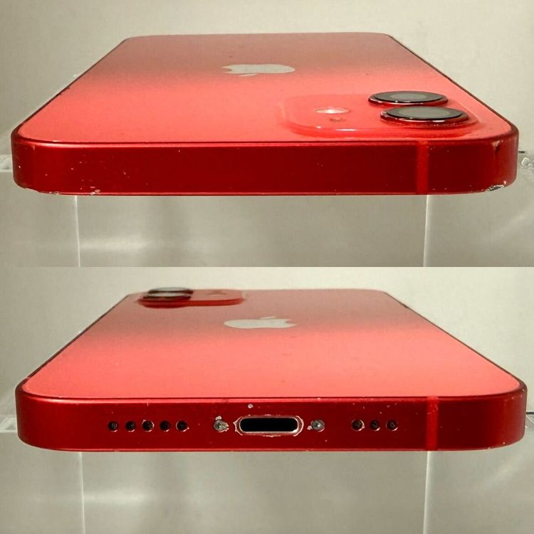 iPhone 12 128GB RED SIMフリー 電池77% 【アップルバイヤーズ】