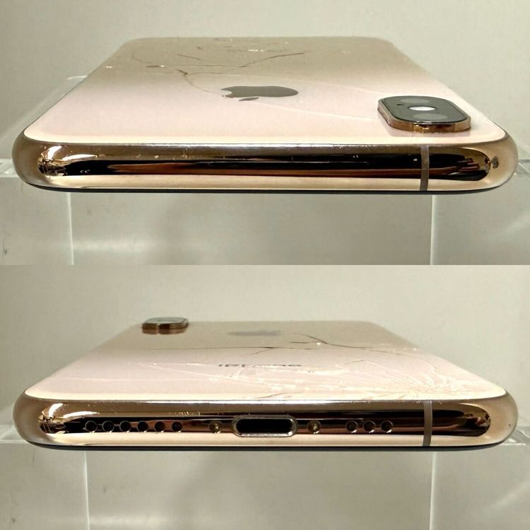訳あり! iPhone XS 64GB ゴールド SIMフリー 電池76% 【アップルバイヤーズ】
