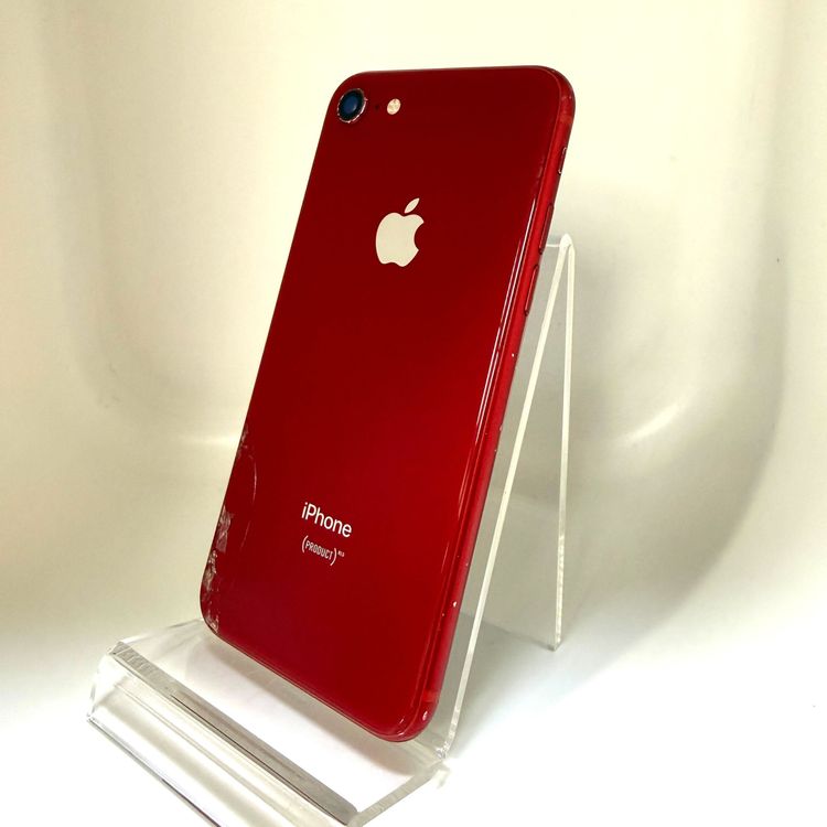 訳あり! iPhone 8 64GB RED SIMフリー 電池75% 【アップルバイヤーズ】