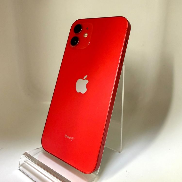 iPhone 12 128GB RED SIMフリー 電池77% 【アップルバイヤーズ】