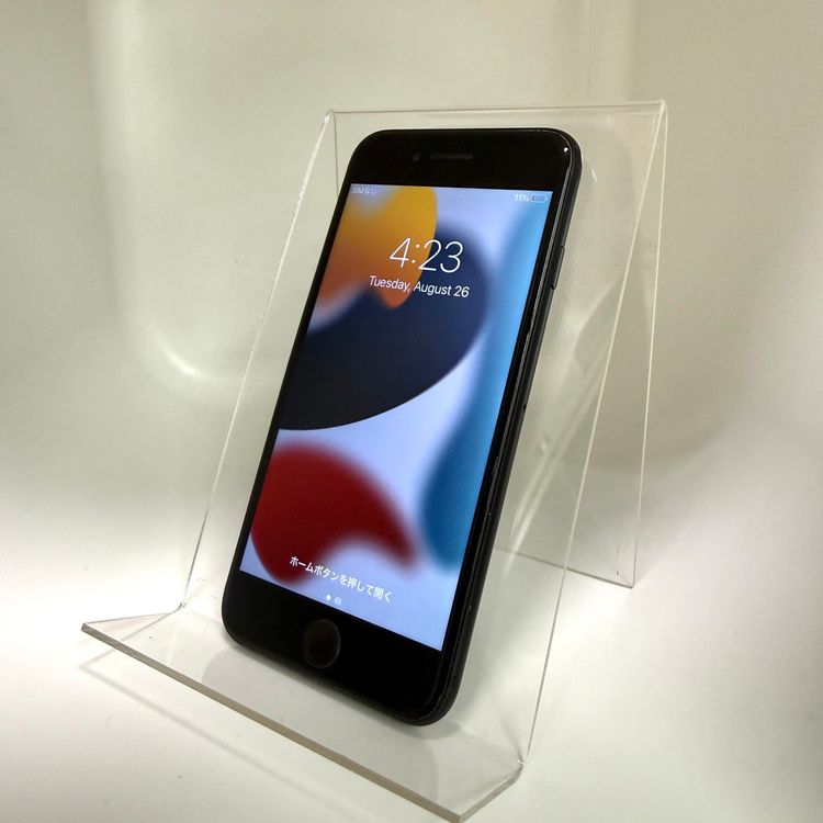 �����ꡪ iPhone 7 32GB �֥�å�  SIM�ե꡼ ����72%