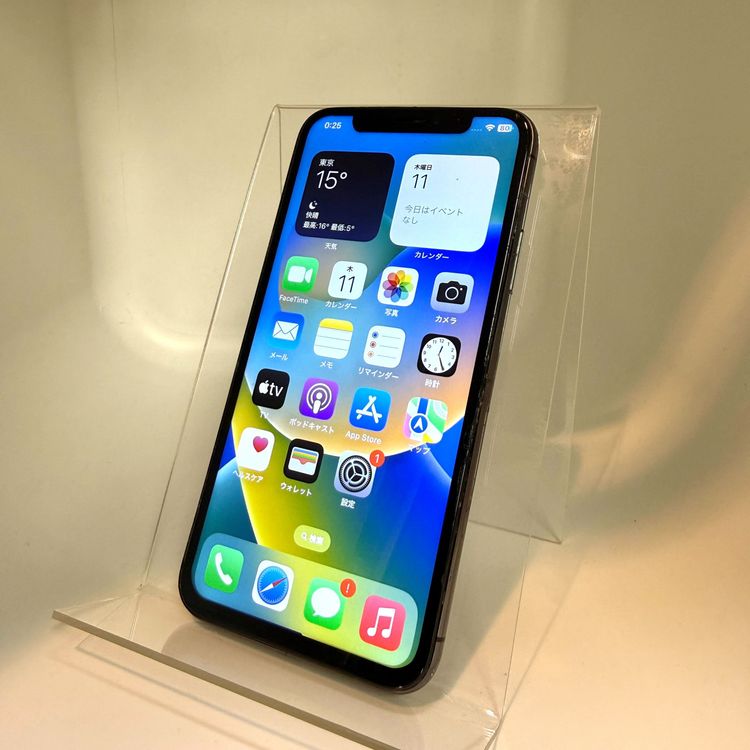 �����ꡪiPhone X 64GB ���ڡ������쥤 SIM�ե꡼ ����100%
