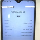 �ڼ��ߤʤߡۡ�KR106571��au��Galaxy A23 5G 128GB SCG18�����