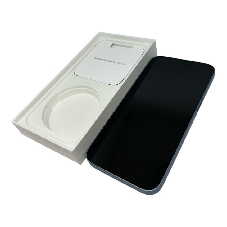 �ڥХåƥ꡼97%��iPhone��14��128GB���֥롼��SIM�ե꡼���ɥ�����