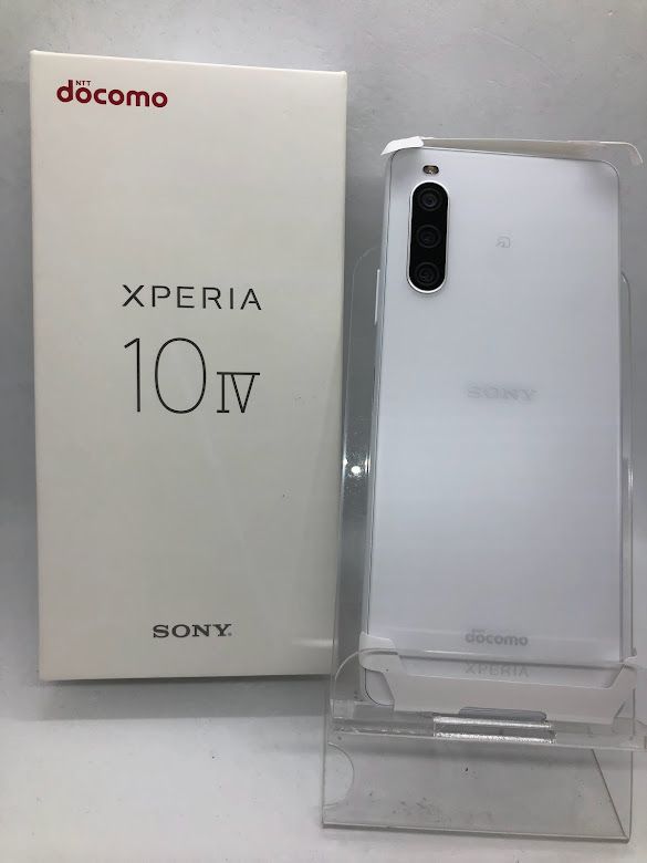 ムスビー｜Xperia 10 IV SO-52C 128GB ホワイト SIMフリー ドコモ版 未 