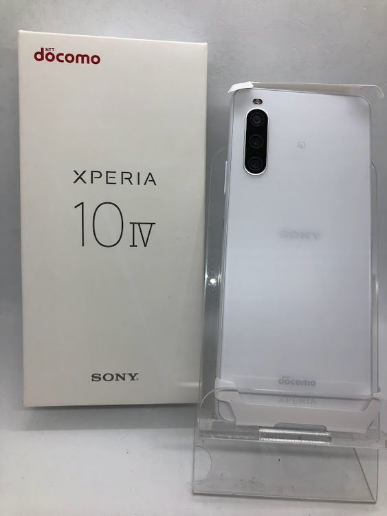 ムスビー｜Xperia 10 IV SO-52C 128GB ホワイト SIMフリー ドコモ版 未  
