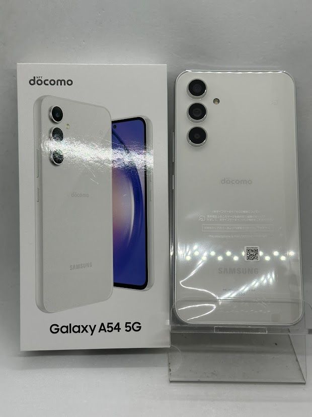 ムスビー｜Galaxy A54 5G SC-53D 128GB ホワイト SIMフリー ドコモ版 