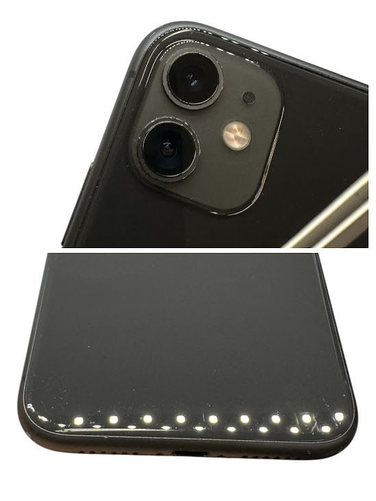 iPhone��11��128GB���֥�å���SIM�ե꡼�����եȥХ���