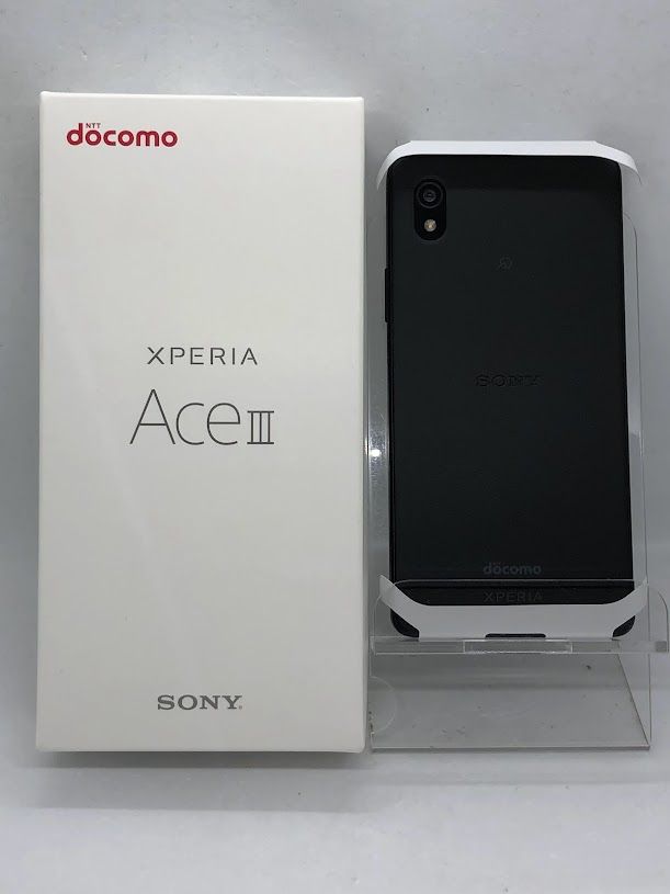 ムスビー｜Xperia Ace III SO-53C 64GB ブラック SIMフリー ドコモ版 