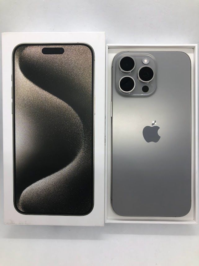 ムスビー｜iPhone15 Pro Max 512GB ナチュラルチタニウム au版 